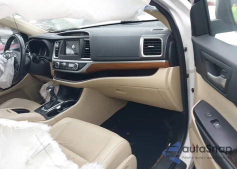 2017 Toyota Highlander Hybrid Limited из США, поврежденный, VIN 5TDDGRFH6HS025492